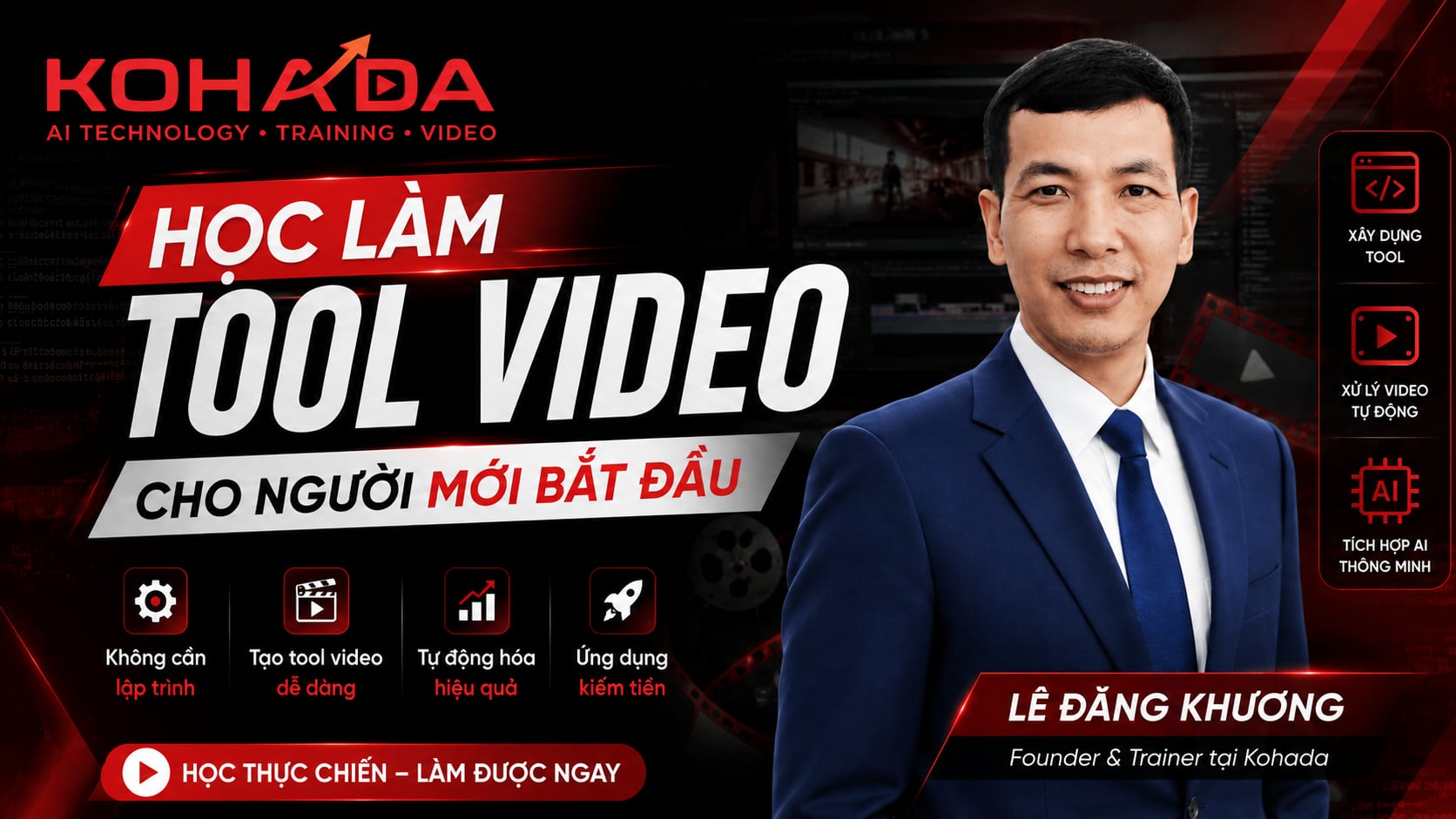 Học Làm Tool Video Cho Người Mới Bắt Đầu